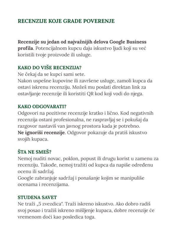 GOOGLE BUSINESS STARTER KIT (3) Google Business Starter Kit