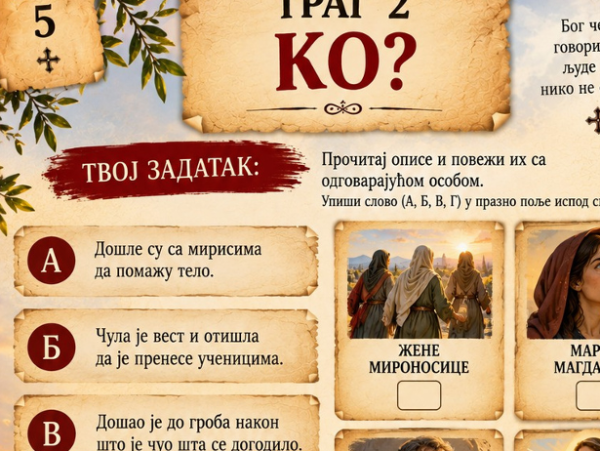 slika 1 Тајна Васкршњег јутра - Православна истраживачка авантура за децу 8–12 година
